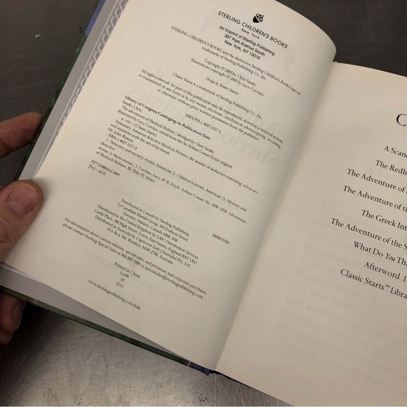 Classic Starts: The Adventures of Sherlock Holmes, Hardback book. - Picture 2 of 6